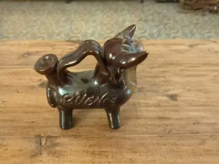 Botijo Toro Cuenca Cerámica