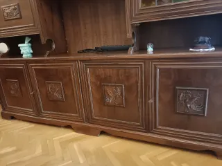 Mueble librería antiguo