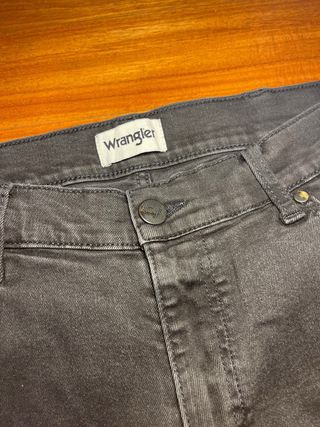 Pantalones Wrangler Negros Hombre
