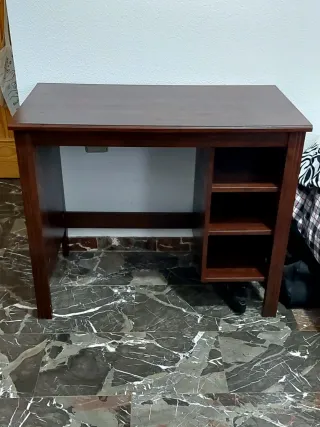 Escritorio madera marrón oscuro
