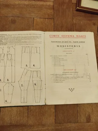 Libro antiguo de Corte Sistema Marti