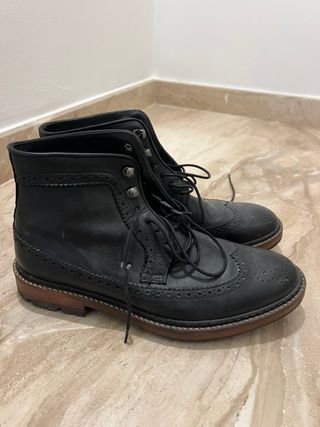 Botines de piel hombre talla 42