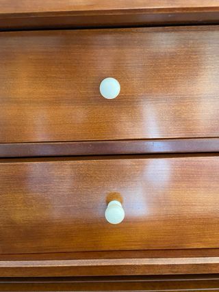 Mueble escritorio clásico madera para TV