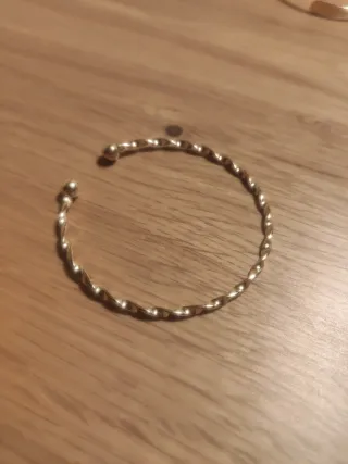 Pulsera acero inoxidable dorada