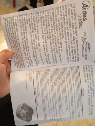 Masajeador de pies Ardes M272