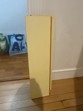 2 Muebles altos cocina madera y cristal