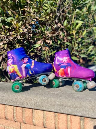 Cubrepatines con diseño de personajes