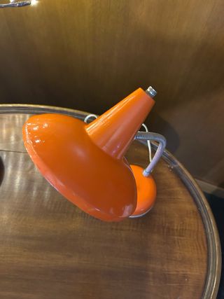 Flexo Vintage Naranja Metálico