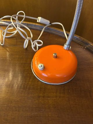 Flexo Vintage Naranja Metálico