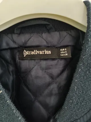 Cazadora azul marino mujer