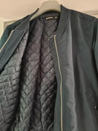 Cazadora azul marino mujer