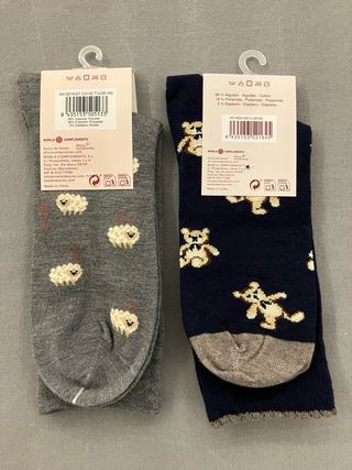 Lote 2 pares calcetines SOXLAND 35-40