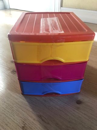 Cajoneras organizadoras de plástico