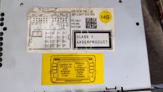 Radio CD Bluetooth Blaupunkt Volkswagen Scirocco