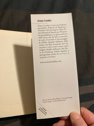 Thriller “le reliquie dri morti “