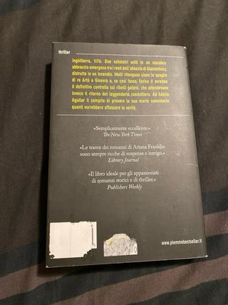 Thriller “le reliquie dri morti “