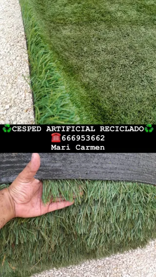 Césped Artificial Reciclado