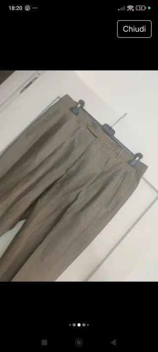 Abito uomo elegante lana vintage