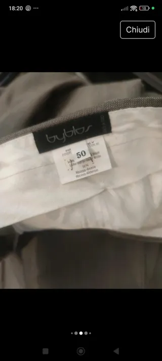 Abito uomo elegante lana vintage