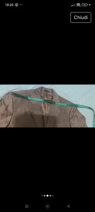 Abito uomo elegante lana vintage