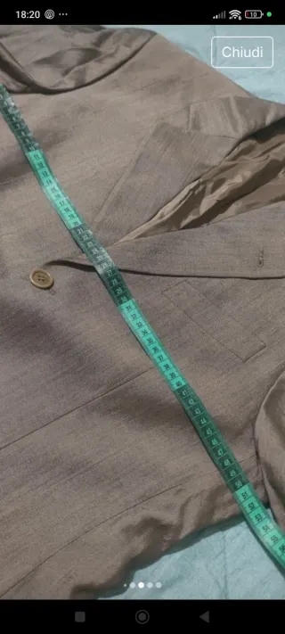 Abito uomo elegante lana vintage