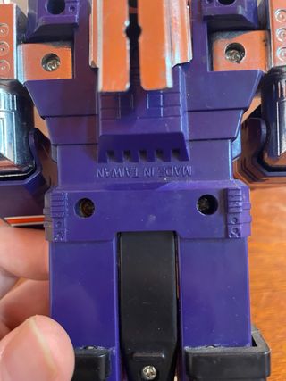 Attackbot Diecast Robot -Vintage Transformer 1980