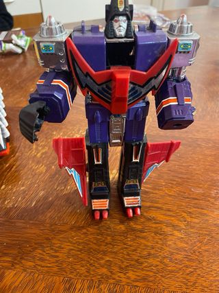 Attackbot Diecast Robot -Vintage Transformer 1980