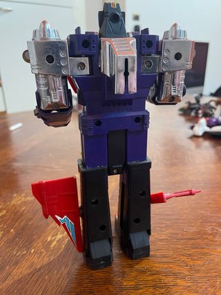 Attackbot Diecast Robot -Vintage Transformer 1980