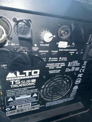 Equipo Sonido Alto Completo