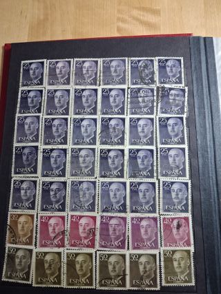 Lote 450 sellos Franco