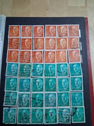 Lote 450 sellos Franco
