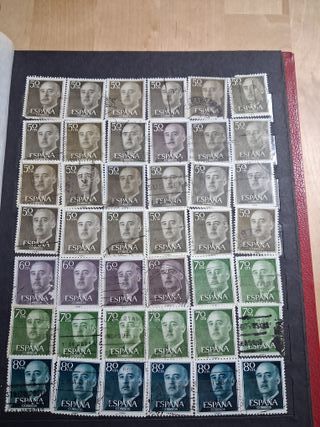Lote 450 sellos Franco