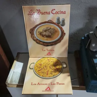 Libros de cocina La buena cocina. 6 tomos.