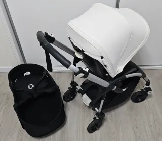 Bugaboo Bee 5 completo color blanco roto