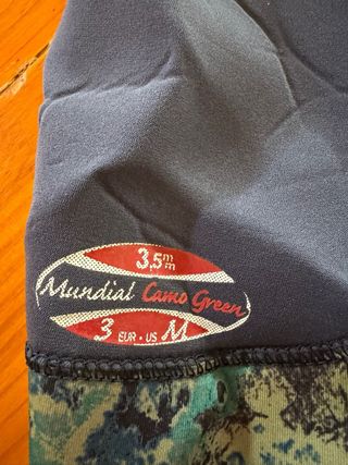 Equipo de pesca submarina y accesorios.