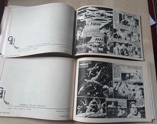 Cómics de hazañas bélicas en un lote de dos tomos
