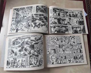 Cómics de hazañas bélicas en un lote de dos tomos