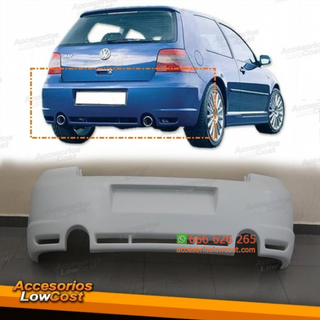PARAGOLPES TRASERO ESTILO R32 PARA VW GOLF 4 97-0
