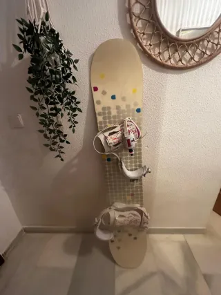 Tabla Snowboard con Botas Talla 39