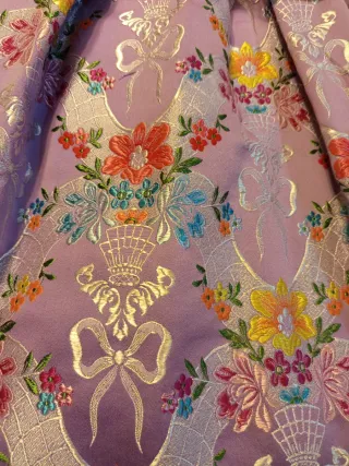 Traje Fallera Morado Niña 7/8 Años