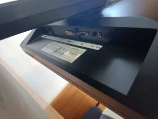 Pantalla de ordenador negra