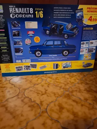 Colección Renault 8 Gordini Escala 1/6