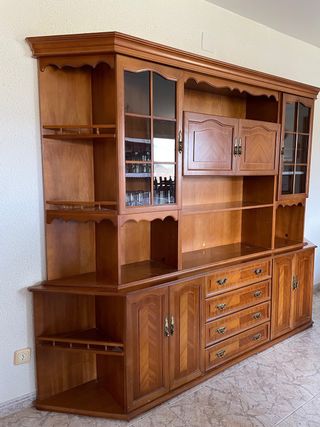 Mueble madera maciza vintage