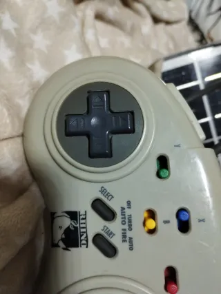 Mando Super Nintendo SNES Beige/Gris