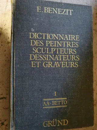 Dictionnaire peintres... BENEZIT