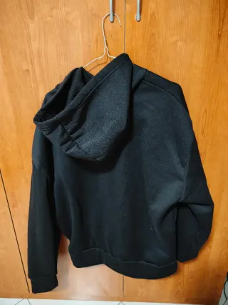 Felpa Shein Nera con Stampa Natalizia