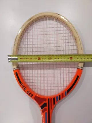 Raqueta de tenis madera PER_GAR
