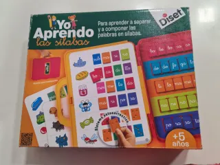 Juego educativo Diset Yo aprendo las sílabas
