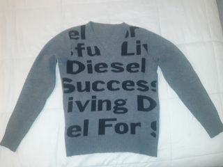 Suéter Diesel Gris Talla S
