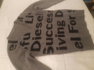 Suéter Diesel Gris Talla S